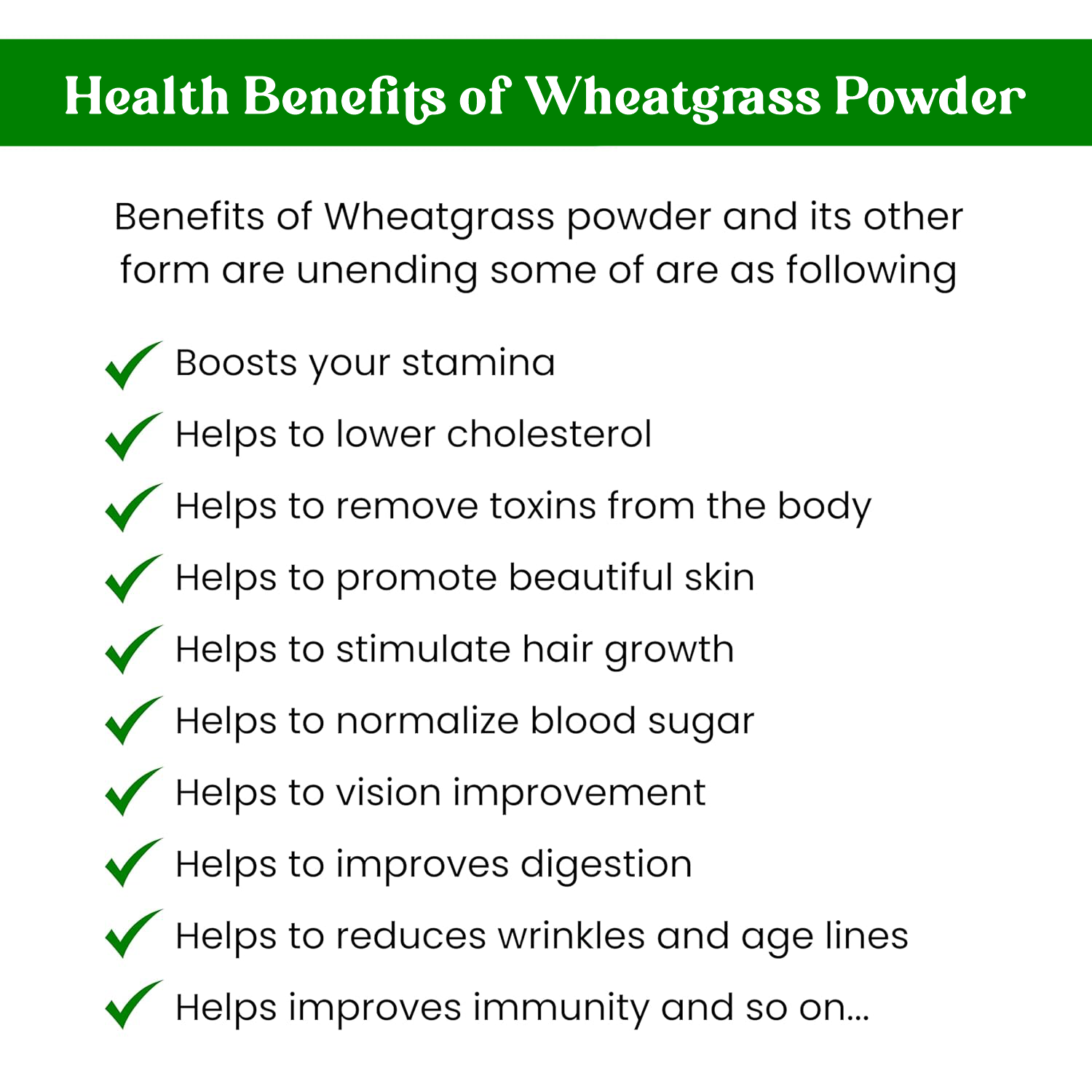 Vedahillz WheatGrass Powder for Daily Detox and Vitality Made from Handpicked Wheatgrass
